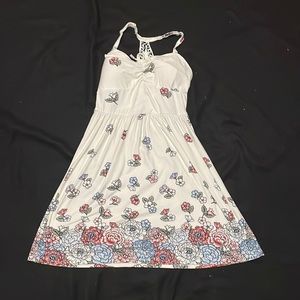 Floral summer dress only worn once. Soft material
